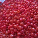 Red Seed Beads Bag
