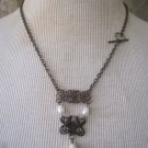 Brass Love Bird Charm Necklace Brass Love Bird Charm Necklace