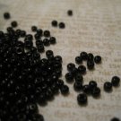 Small Bag of Black Seed Beads