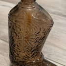 Vintage Avon Perfume Bottle, Brown Glass Cowboy Boot #75