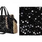 Bigger leopard sequin handbag