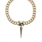 Spiked stud necklace