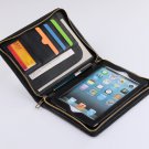 iPad mini Black Wallet,Leather Hand Case for mini iPad Business Carrying in Full Grain Leather iPad mini Black Wallet,Leather Hand Case for mini iPad Business Carrying in Full Grain Leather