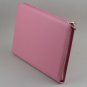 Pink Leather Business Portfolio,A4 Leather Carrying Writing Portfolio,Letter size Notepad