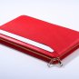 Leather Cover for Macbook Pro,Red Leather Carrying Briefcase for Apple Laptop Pro