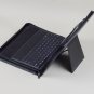 Black Surface Go Standing Portfolio case with paper Pad and Surface keyboard
