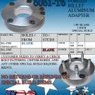 WHEEL 2 PCS  SPACER 2"THICK CUSTOM SPACER BILLET ADAPTERS