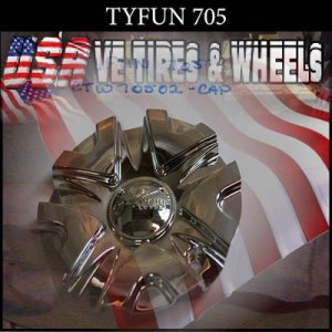TYFUN 705 CAP VELOCITY U2 TYFUN CAPS PART #CTW70501-CAP