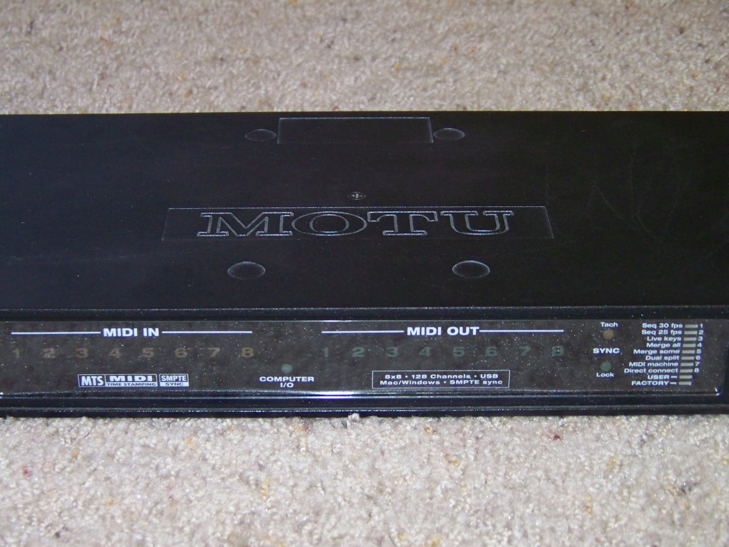 MOTU Midi Express XT USB Midi Interface