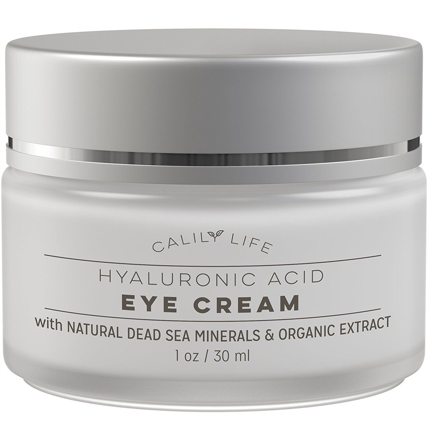 ORGANIC Calily Life Hyaluronic Acid Eye Cream Dead Sea Minerals 1 Oz