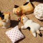 CS001 Yellow Cats chopstick stand set