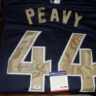 Jake Peavy signed San Diego Padres Jersey PSA Authenicated