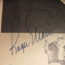 ROGER MARIS SIGNED AUTOGRAPHED MAGAZINE PAGE PSA / DNA