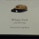 Whitey Ford w/ Phil Pepe Few And Chosen AUTO with Deskjacket JSA G70306