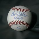 INDIANS BOB FELLER HOF 62 SIGNED AUTH OML BASEBALL PSA