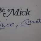 NY YANKEES MICKEY MANTLE #7 Signed "The Mick" Book JSA LOA MINT AUTO