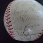 BABE RUTH ROGER MARIS MCGWIRE 22 AUTO SIGNED 1948 BASEBALL JSA Authenticated