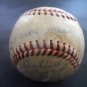 1955 NY Yankees Team Signed Baseball Mantle Berra Ford Rizzuto PSA Authenticated