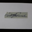 Herb Pennock Check Signature Cut - FULL JSA Letter Of Authenticity