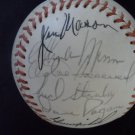 1974 YANKEES SIGNED AUTOGRAPHED BASEBALL THURMAN MUNSON ELSTON HOWARD PSA V12995