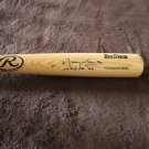 Autographed Dodgers Maury Wills Inscription Bat Signed JSA AUTHENTICATED