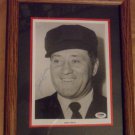 Jocko Conlan Autographed / Signed 8 x 10 Photo PSA Authenticated and Framed