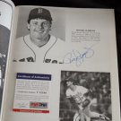 RED SOX ROGER CLEMENS SIGNED Celebrity Sports Program PSA Authenticated
