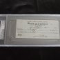 Lou Costello Signed Cancelled Check Paid to CASH for $500! PSA Authenticated