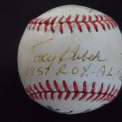 Tony Oliva Fred Lynn Tresh Dropo 17 AL ROY Signed Auto Ball GREY FLANNEL AUTH