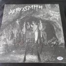 AEROSMITH Band Signed Album Night In The Ruts LP PSA / DNA Authenticated