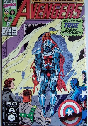 Avengers Comic Book - No. 338 - September 1991