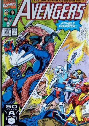 Avengers Comic Book - No. 336 - August 1991