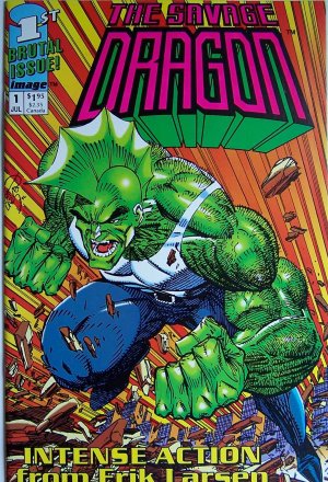 The Savage Dragon Comic Book - No. 1 - July 1992 First Printing