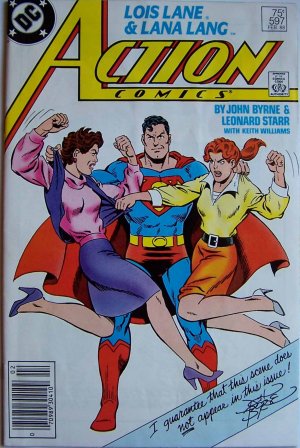 Action Comics Comic Book - No. 597 - February 1988