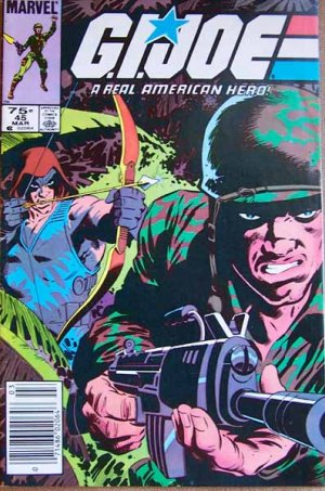 G.I. Joe Comic Book - No. 45 - March 1986