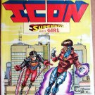 Worlds Collide Icon Superboy Meets Girl Comic Book - # 15 - July 1994