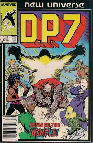 D.P.7 Comic Book - Volume 1 No. 4 - February 1987