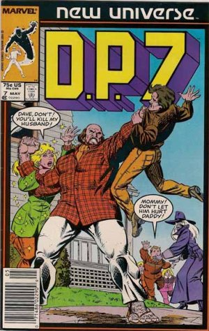 D.P.7 Comic Book - Volume 1 No. 7 - May 1987