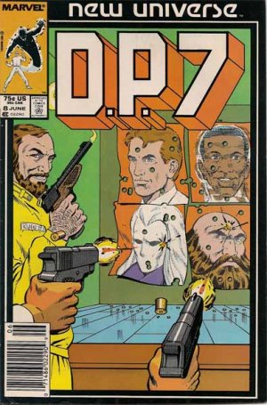 D.P.7 Comic Book - Volume 1 No. 8 - June 1987