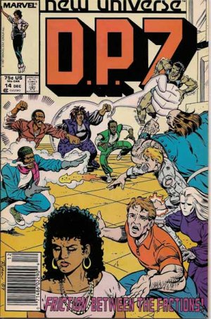 D.P.7 Comic Book - Volume 1 No. 14 - December 1987