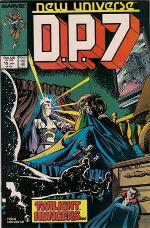 D.P.7 Comic Book - Volume 1 No. 15 - January 1988