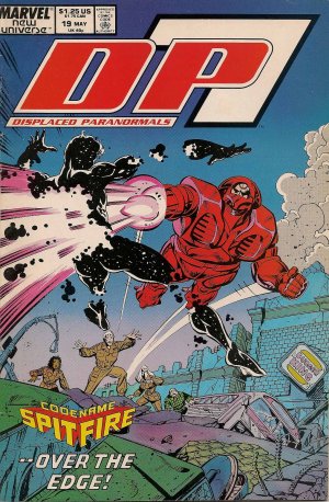 D.P.7 Comic Book - Volume 1 No. 19 - May 1988