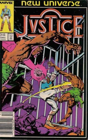 Justice Comic Book - Volume 1 No. 2 - December 1986