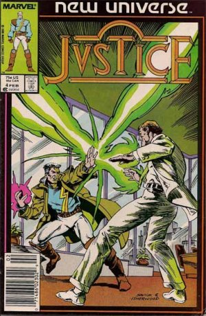 Justice Comic Book - Volume 1 No. 4 - February 1987