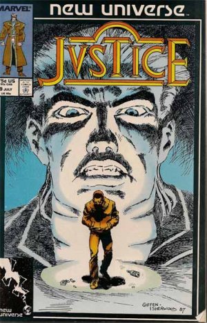 Justice Comic Book - Volume 1 No. 9 - July 1987