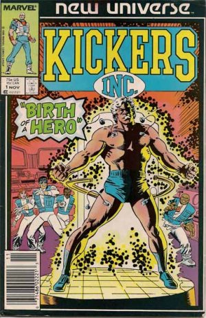 Kickers Inc. Comic Book - Volume 1 No. 1 - November 1986