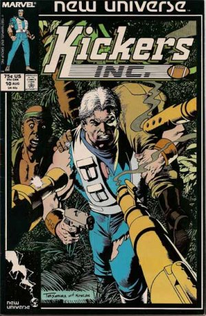 Kickers Inc. Comic Book - Volume 1 No. 10 - August 1987