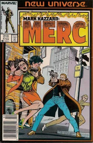 Mark Hazzard: Merc Comic Book - Volume 1 No. 4 - February 1987