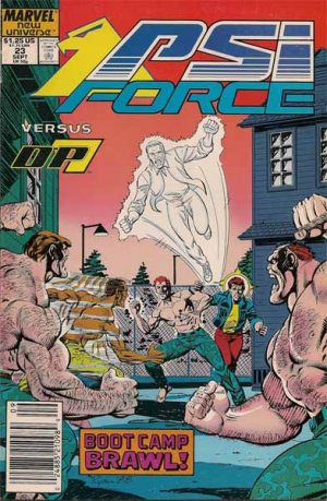 PSI Force Comic Book - Volume 1 No. 23 - September 1988