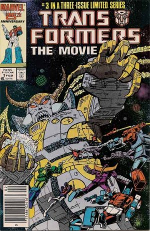 The Transformers The Movie Comic Book - Volume 1 No. 3 - February 1987